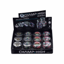 ChampHigh Grinder Alu 40mm - 4Parts Mini Skull (1 x 12Stk)