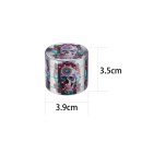ChampHigh Grinder Alu 40mm - 4Parts Mini Skull (1 x 12Stk)