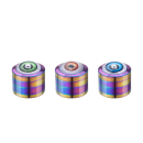 ChampHigh Grinder Alu 50mm - 4Parts Red Eyes Rainbow (1 x...