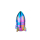 ChampHigh Grinder Alu 50mm - 4Parts Spaceship Rainbow (1 Stk)