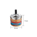 ChampHigh Drehaschenbecher Metall 9.2cm - VW Samba (1 x 6Stk)