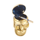 Champ High - Metallic Skull Auto Aschenbecher mit LED Beleuchtung (6 Stk.)