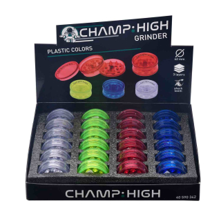 Champ High - Plastic Grinder - 42mm - 3 Layers (24 Stk.)
