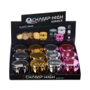 ChampHigh Grinder Plastic 63mm - 4Parts Drum (1 x 12Stk)