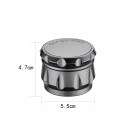 ChampHigh Grinder Plastic 63mm - 4Parts Drum (1 x 12Stk)