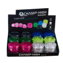 ChampHigh Grinder Plastic 63mm - 4Parts Drum Color (1 x...