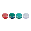 ChampHigh Grinder Plastic 61mm - 3Parts Rainbow (1 x 12Stk)