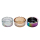 ChampHigh Aschenbecher Glas 9cm - Rainbow (1 x 8Stk)