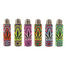 Clipper Feuerzeug Softflame Silikon Cover - Circle Leaves...