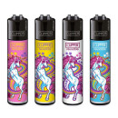 Clipper Feuerzeug Softflame - Unicorns (1 x 48Stk)