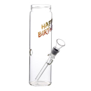 Bong Glass 22cm - Bottle Happy Birthday (1 Stk)