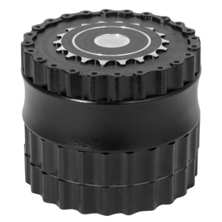 Grinder Alu 62mm - 6Parts Chain Black (1 Stk)