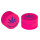 Grinder Alu Pink Hemp Leaf - 40mm - 3 Layers - Display (12 Stk.)
