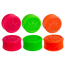 Grinder Plastic 50mm - 3Parts Soft Touch Neon (1 x 24Stk)