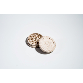 Kailar Grinder Hemp 63mm - 2Parts White (1 x 12Stk)