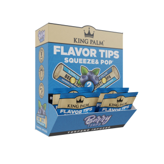 KingPalm FlavorTips 7mm - Berry Terps (50 x 2Stk)