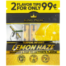 KingPalm FlavorTips 7mm - Lemon Haze (50 x 2Stk)