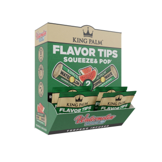KingPalm FlavorTips 7mm - Watermelon Wave (50 x 2Stk)