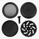 MedusaFilters Grinder Ceramic 64mm - 4Parts Black (1 Stk)