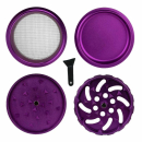MedusaFilters Grinder Ceramic 64mm - 4Parts Violet (1 Stk)