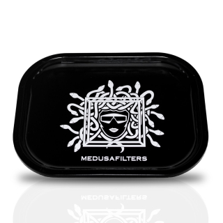 Rolling Tray - Medusa - Black (18cm x 14cm)