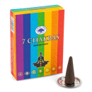 GreenTree RäucherKegel - 7 Chakras (12 x 10Stk)