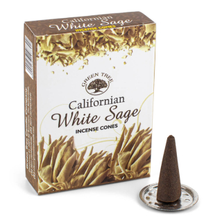 Räucherkegel - Green Tree - Californian White Sage (12 x 10 Stk.)
