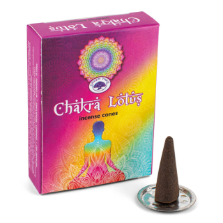 GreenTree RäucherKegel - Chakra Lotus (12 x 10Stk)