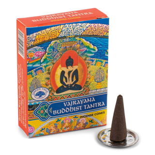 Räucherkegel - Green Tree - Vajrayana Buddhist Tantra (12 x 10 Stk.)