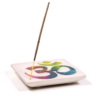 Räucherstäbchenhalter - Sandstein viereckig - OM (1 Stk.)