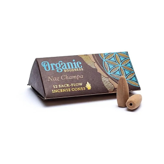 OrganicGoodness RückflussKegel - Nag Champa (6 x 12Stk)