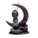 RückflussRäucherSchale - Buddha auf Mond (1 Stk)
