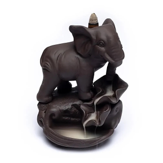 Rückfluss Räucherschale - Elefant (1 Stk.)