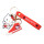 HelloKitty Schlüsselanhänger - Rot/Schwarz (1 x 24Stk)