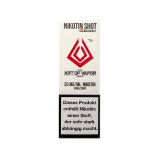 Art of Vapor - Nikotin Shot (20mg)