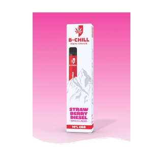 B-Chill 600 - CBD Vape - Strawberry Diesel (10%)