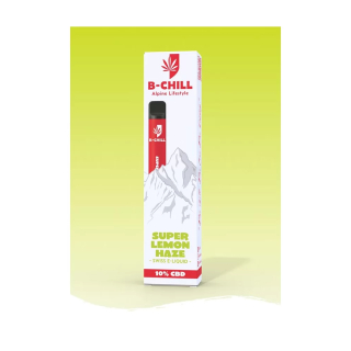 BChill EinwegVape CBD 10% - 600 Super Lemon Haze (1 Stk)