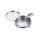 Wildfire Taschenaschenbecher Metall 5cm - Chrom (1 Stk)