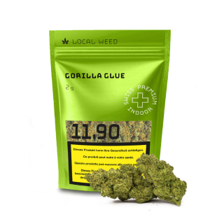 LocalWeed Indoor Blüten - Gorilla Glue (CHF9.90/2g)