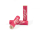 Purize Aktivkohlefilter 9mm - pink (250 Stk.)