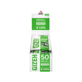 GIZEH Green ProCell 6mm (10 x 50 Stk.)