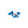 Grinder 4-teilig Hund mit Brille Blau