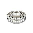 Angelo Aschenbecher Keramik 15cm - Silber (1 Stk)