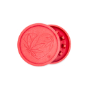 FireFlow Grinder Hemp 55mm - 2Parts 420 Heart (1 Stk)