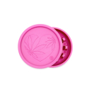 FireFlow - Hemp Grinder 5.5cm 2P - 420 Heart (1 Stk.)