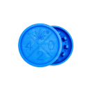 FireFlow Grinder Hemp 55mm - 2Parts 420 Logo (1 Stk)