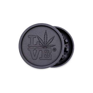 FireFlow - Hemp Grinder 5.5cm 2P - 420 Love (1 Stk.)