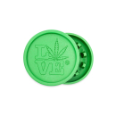 FireFlow - Hemp Grinder 5.5cm 2P - 420 Love (1 Stk.)