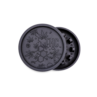 FireFlow - Hemp Grinder 5.5cm 2P - THC Molecule (1 Stk.)