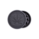FireFlow Grinder Hemp 55mm - 2Parts Trance Leaf (1 Stk)